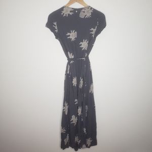 district day short sleeve maxi dress